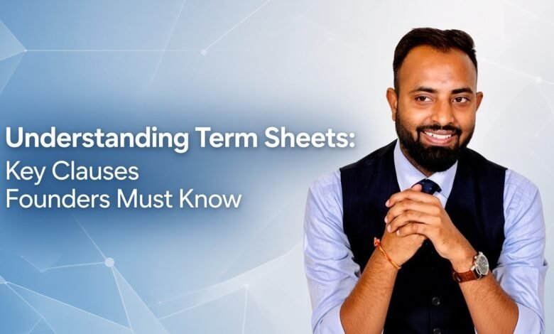 Understanding Term Sheets: Key Clauses Founders Must Know