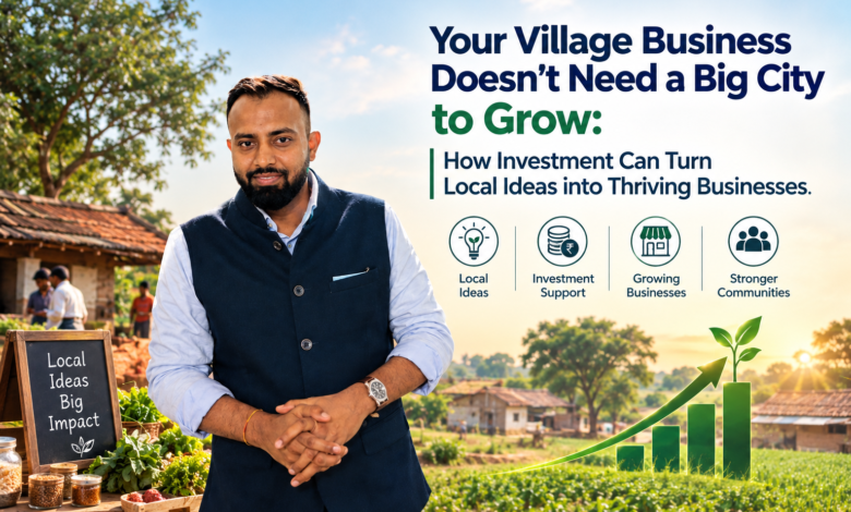 How Investment Can Turn Local Ideas into Thriving Businesses
