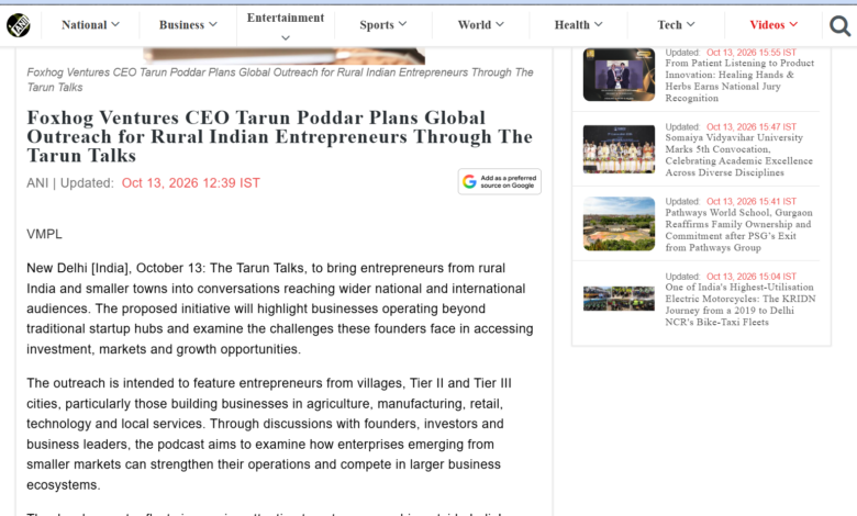 Foxhog Ventures CEO